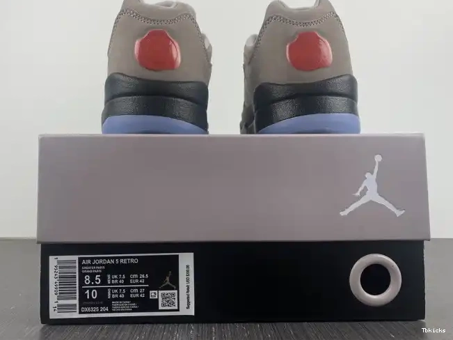 Cheap TBK Jordan PSG Air 5 x Low DX6325-204 0421